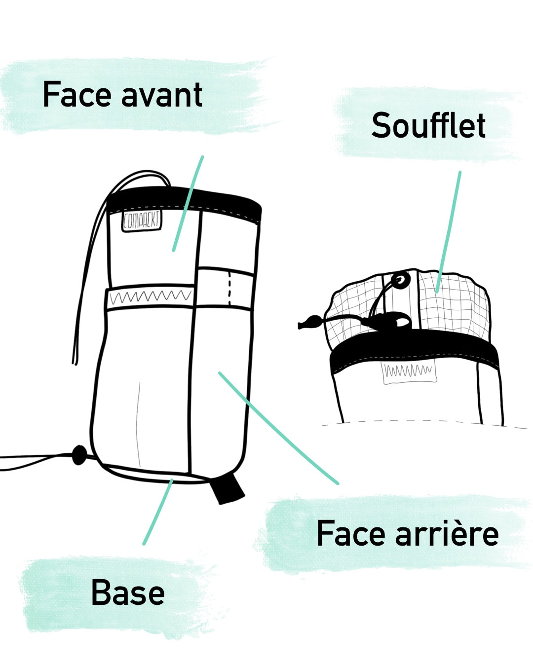 Baroudeur Stem-bag